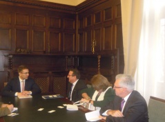16. januar 2013. Predsednik Narodne skupštine u razgovoru sa članovima delegacije Parlamenta Australije 